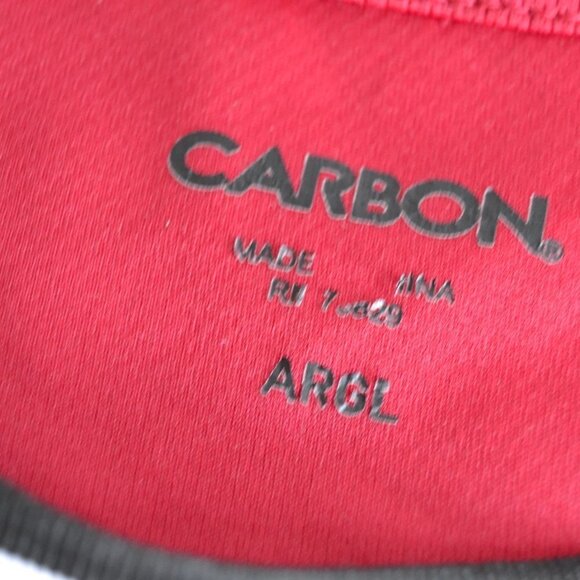 Carbon "Chicago" Embroidered Short Sleeve Jersey Tee Size Large - Picture 14 of 14